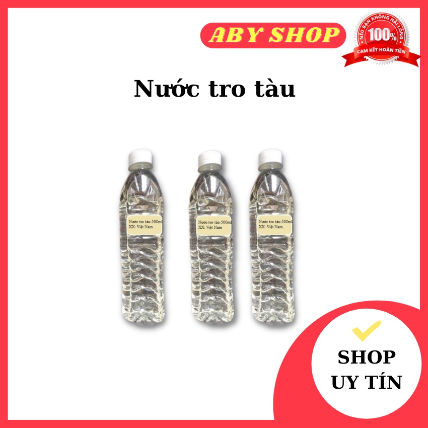 Nước tro tàu ⚡ HÀNG LOẠI 1 ⚡ nước tro tàu 100ml- 500ml nguyên liệu được dùng làm bánh trung thu