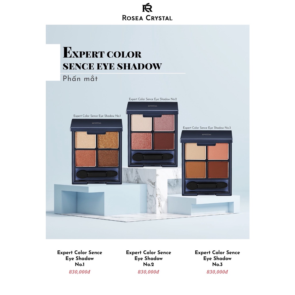 Bảng phấn mắt Hàn Quốc chống nước, chuẩn màu, lâu trôi  Expert Color Sense Eye Shadow