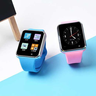 Đồng Hồ Thông Minh A1 Mặt Vuông Dây Mềm Mại, Gắn Sim Nghe Gọi Tiện Lợi - HÀNG CHÍNH HÃNG[FULLBOX]