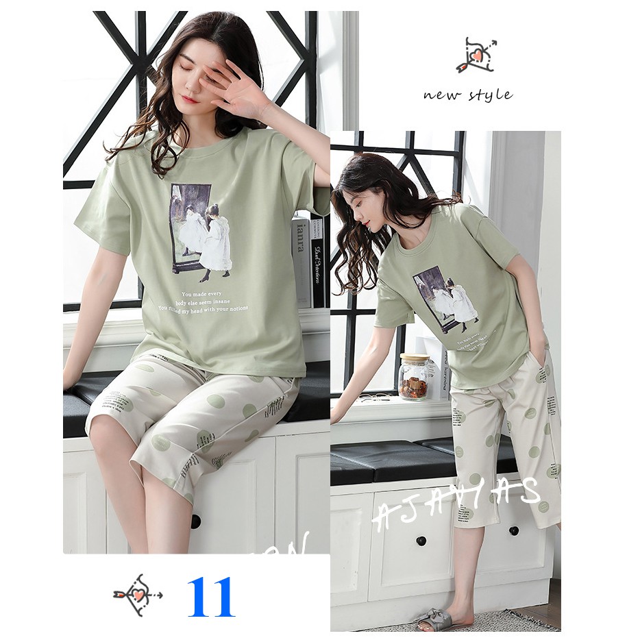 💄KÈM ẢNH VIDEO THẬT💄 Đồ Bộ Nữ Set Bộ Lửng Thun Đồ Bộ Mặc Nhà,Đồ bộ nữ cộc tay,bộ lửng, bộ mặc nhà 🌸 bộ lửng mùa hè 😉 | BigBuy360 - bigbuy360.vn