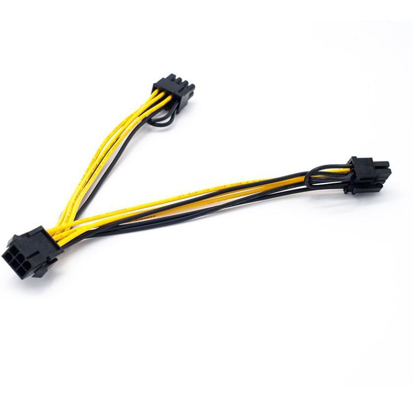 Cáp Chuyển Đổi Pci Express 6.6 > 6pin Sang Dual 8pin 6 + 2 Vga Psu | BigBuy360 - bigbuy360.vn