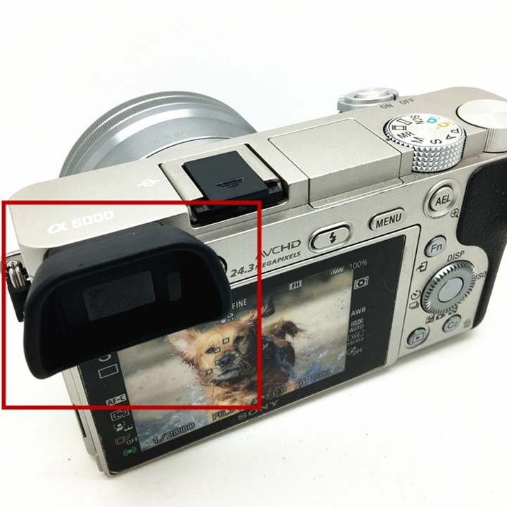 Cao su che mắt ngắm Eyecup FDA-EP10 máy ảnh Sony Alpha A6300 A6000 NEX-7 NEX-6 EV1S
