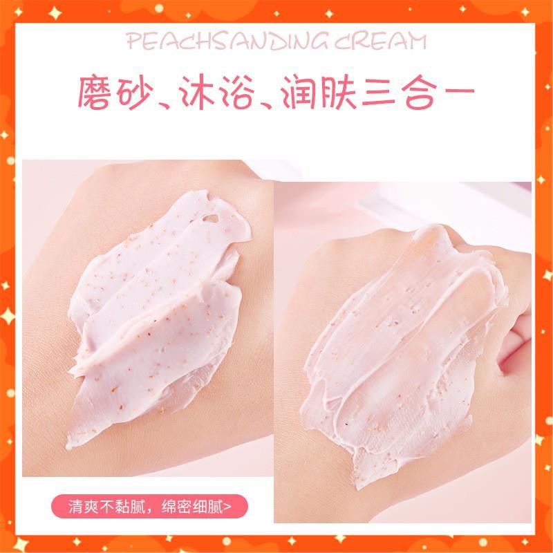 (Bán Buôn – Sỉ) Tẩy Da Chết Toàn Thân Heyxi Đào Peach Clear Body Scrub Moisturizing Nourishing 200G TDC