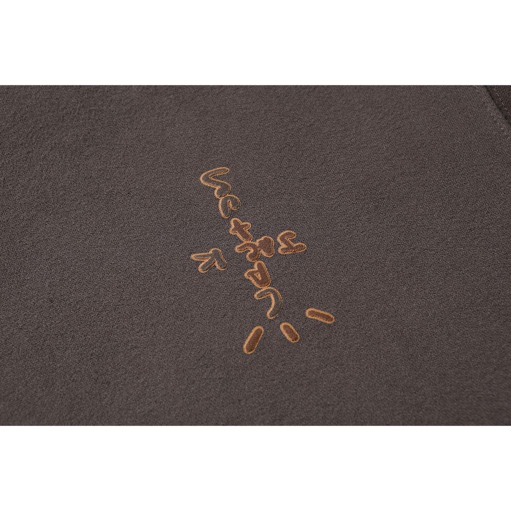 Travis Scott's new Lisa same style flame ladder TS stickman pullover fleece hoodie