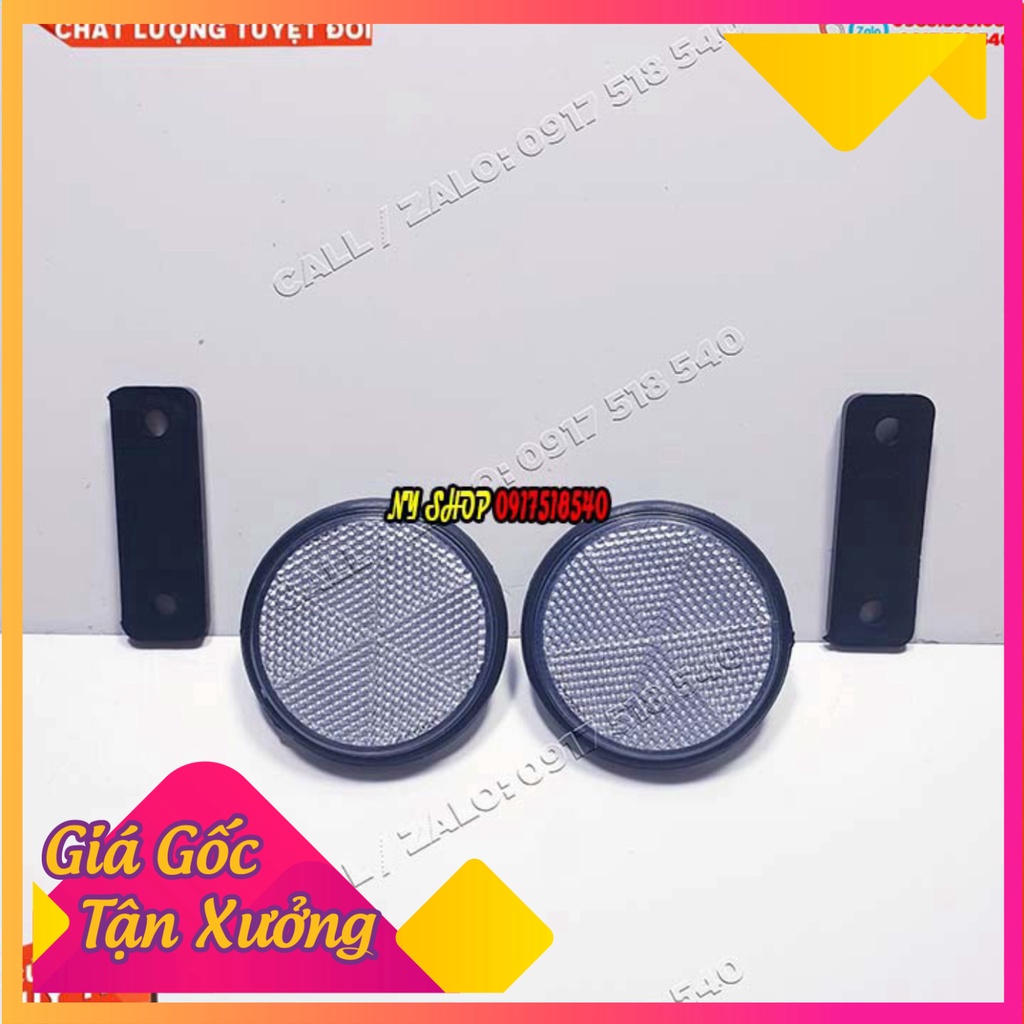 🥇 BỘ 4 MẮT MÈO PHẢN QUANG + PAT TRƯỚC SAU GẮN MỌI LOẠI XE 🥇 (Ảnh Sp thật)