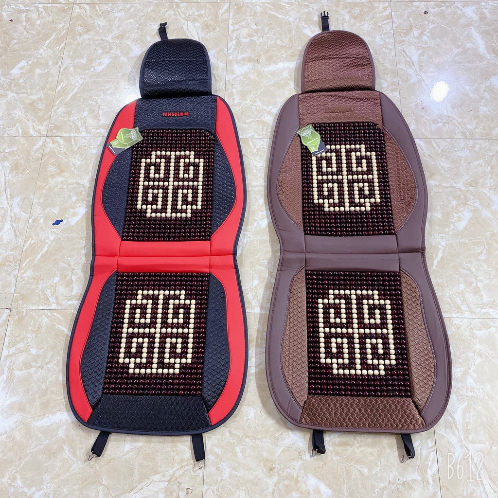 Áo Ghế Tangdi Chất Liệu Da Phối Hạt Gỗ Hoa Văn Cao Cấp, Sang Trọng, Chống Nóng, Cho Xe Ô Tô - Ghế Văn Phòng - Ghế Xe Tải