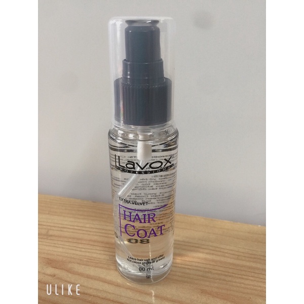 Dầu dưỡng tóc siêu bóng mượt, chống rối Lavox Hair Coat 80ml