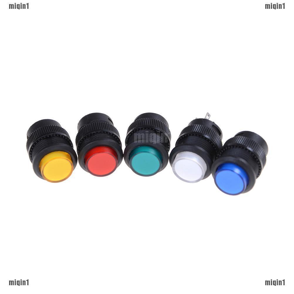 $VN 2Pcs R16-503AD OFF-ON LED Light Self-locking Latching Push Button Switch ZNS 1126