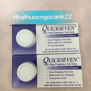 Que thử thai Quickseven