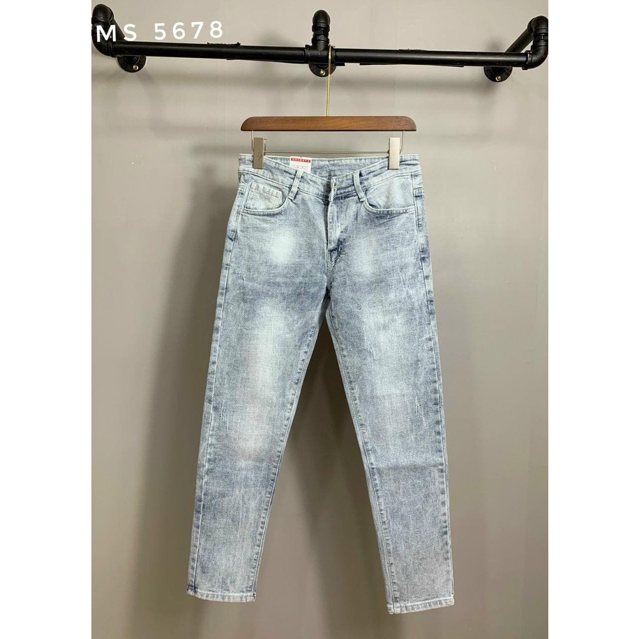 Quần jean nam quần bò chất co dãn thoải mái hình sao hàng vậy hỗ trợ đổi size [ẢNH THẬT] 5678