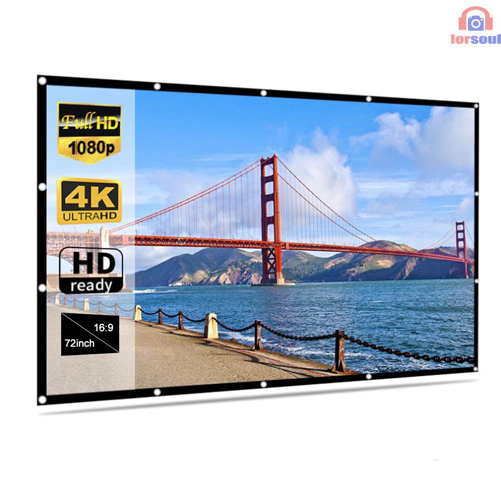 Màn Hình Máy Chiếu Treo Tường 150inch 16: 9