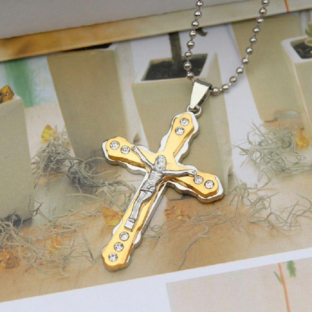 Vòng cổ Mặt Thánh Giá MAXG Hợp Thời Trang|Trang Sức Christian Cổ Điển Màu Sắc