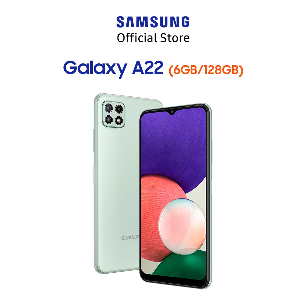 [Mã ELBAU1TR giảm 5% đơn 3TR] Điện thoại Samsung Galaxy A22 (6GB/128GB)