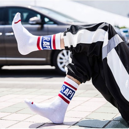 Tất thể thao chơi bóng rổ phong cách hàn quốc