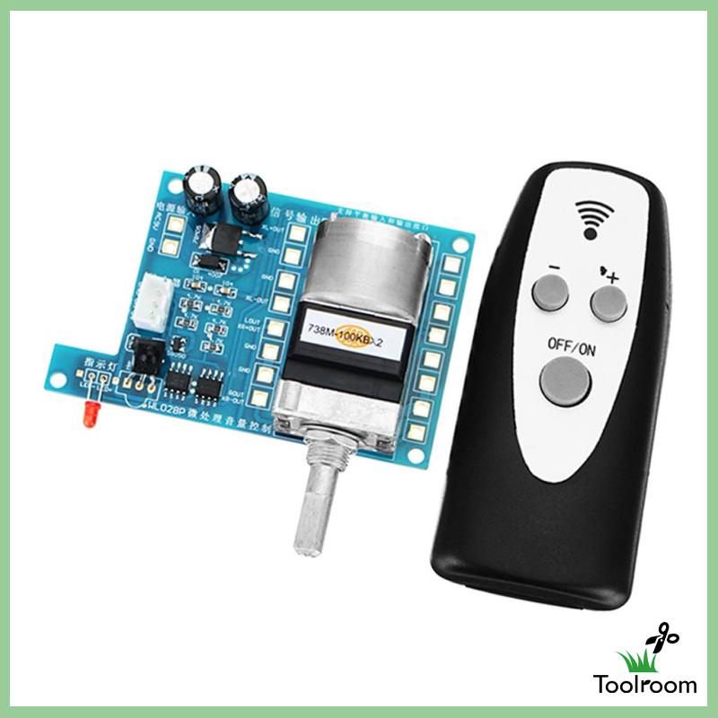 Bảng Mạch Chiết Áp Điều Khiển Âm Lượng Hồng Ngoại 9V