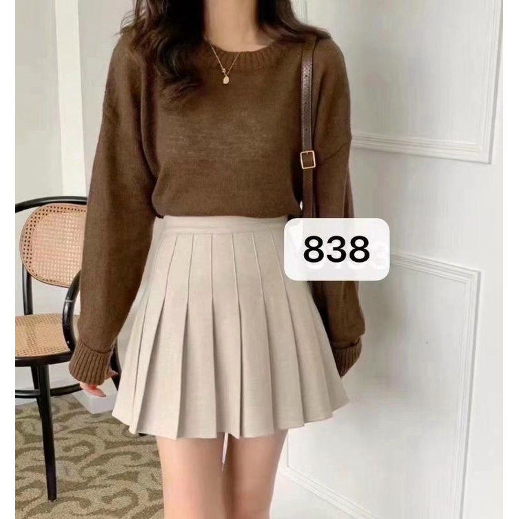 Chân váy xếp li dạ hàng QC | BigBuy360 - bigbuy360.vn