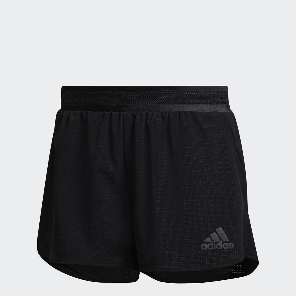 Quần Ngắn adidas RUNNING Nữ Quần Short Chạy Bộ HEAT.RDY Màu đen H13224