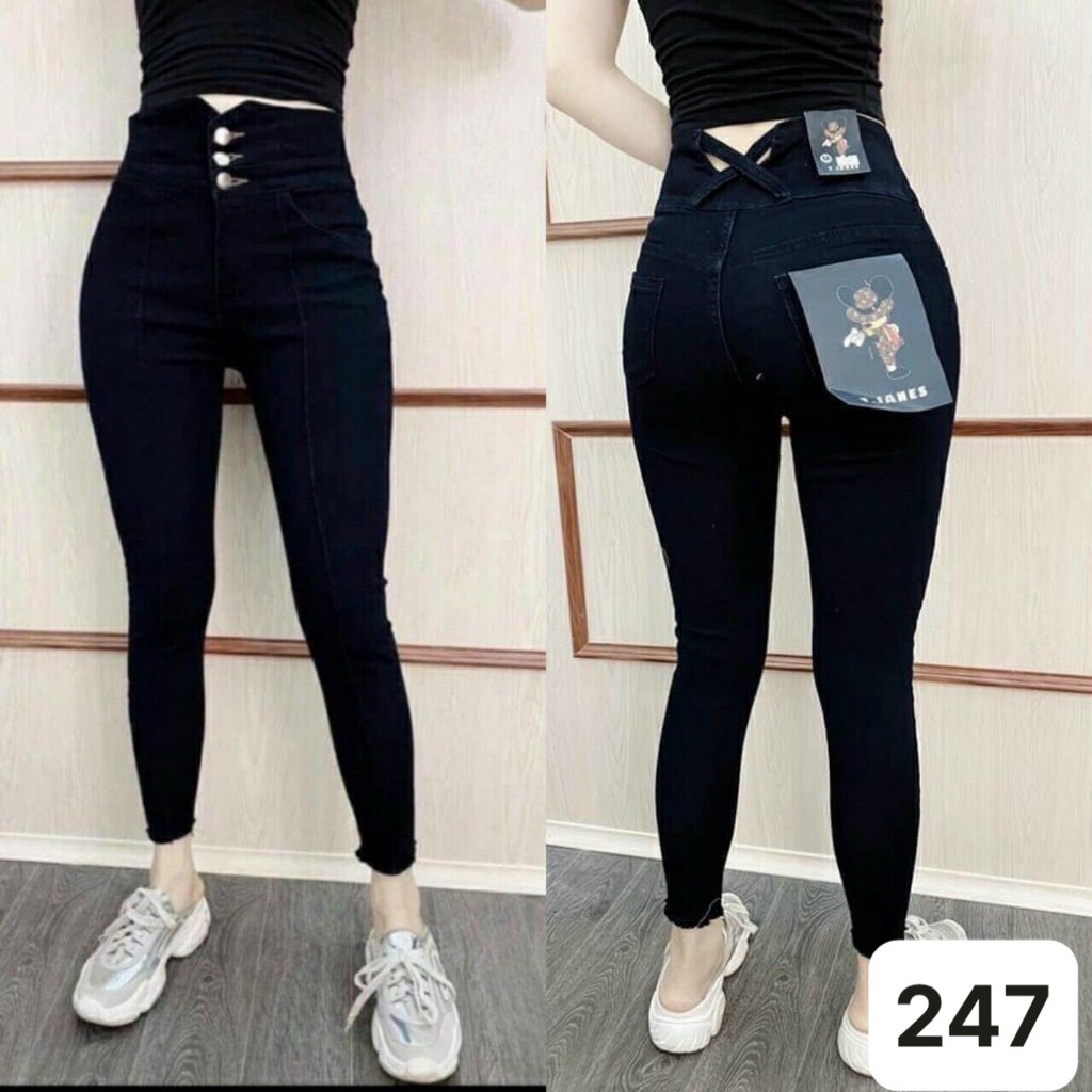 Quần Jean Cao Cấp Nữ thời trang kiểu dáng baggy MuradFashion , quần jean nữ mẫu MS334