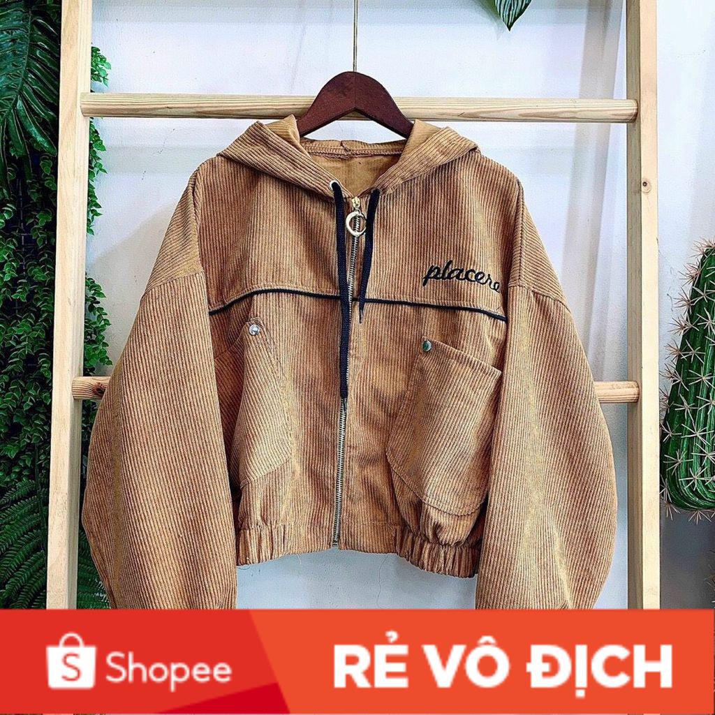 [ ẢNH THẬT ]Áo Khoác Nhung  Có Nón Placere | BigBuy360 - bigbuy360.vn