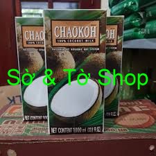 Nước cốt dừa CHAOKOH hộp giấy 1 lít