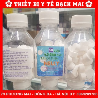 [Hộp 50 Viên] Muối Sinh Lý NACL 0,9%