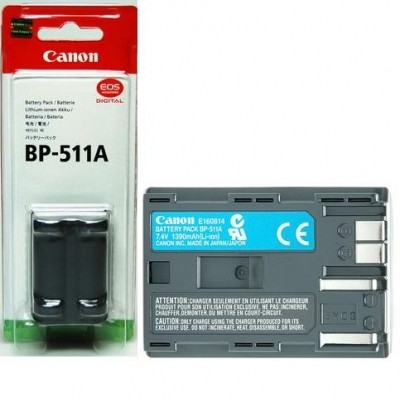 Pin Canon BP511A cho máy ảnh Canon 300D 5D 20D 30D 40D 50D (Bảo hành 6 tháng)