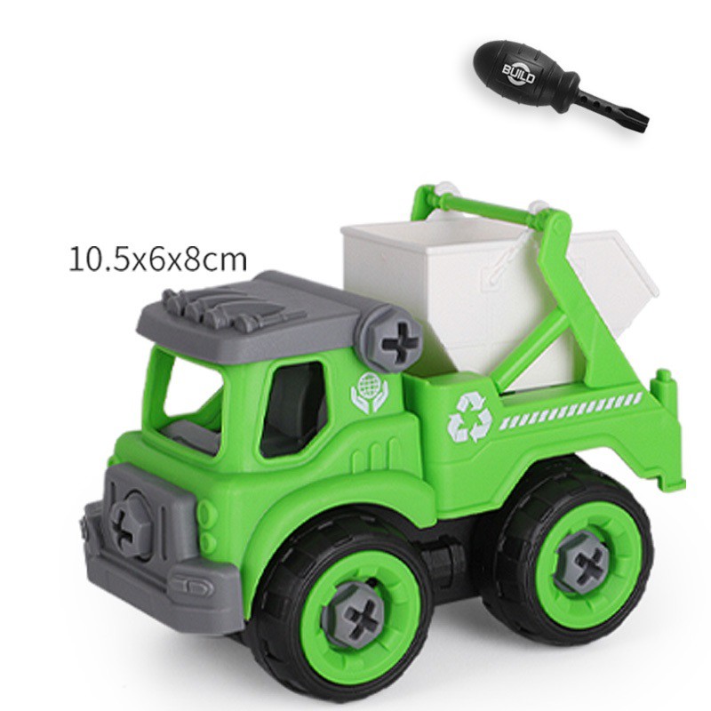 Xe đồ chơi mô hình ô tô tháo lắp dễ dàng hiệu Híp's Toys MODEL 996D bằng nhựa