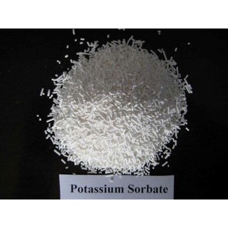 1KG  CHẤT BẢO QUẢN THỰC PHẨM - POTASSIUM SORBATE