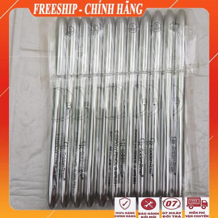 [ Freeship - XẢ KHO BÁN LỖ] Bút kẻ lông mày 2 đầu siêu đẹp, siêu minh/ Chì kẻ mày đẹp chính hãng golden rose | BigBuy360 - bigbuy360.vn