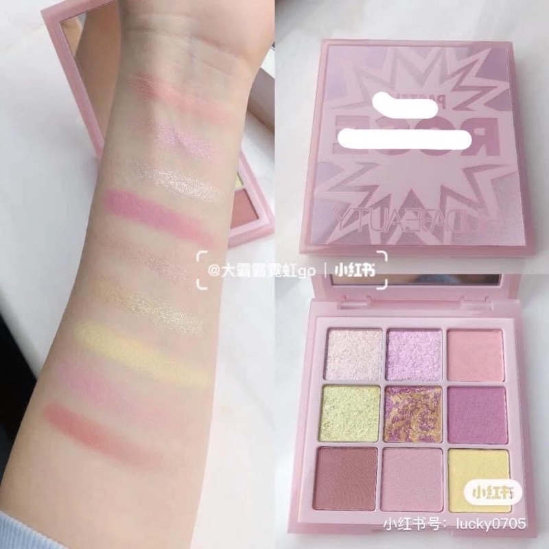 Bảng phấn mắt Huda Pastels Rose