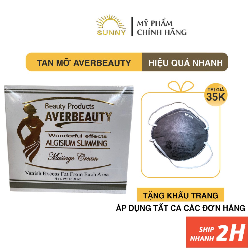 Kem tan mỡ bụng Averbeauty Products, hiệu quả giảm béo nhanh, giúp da săn chắc, khỏe mạnh