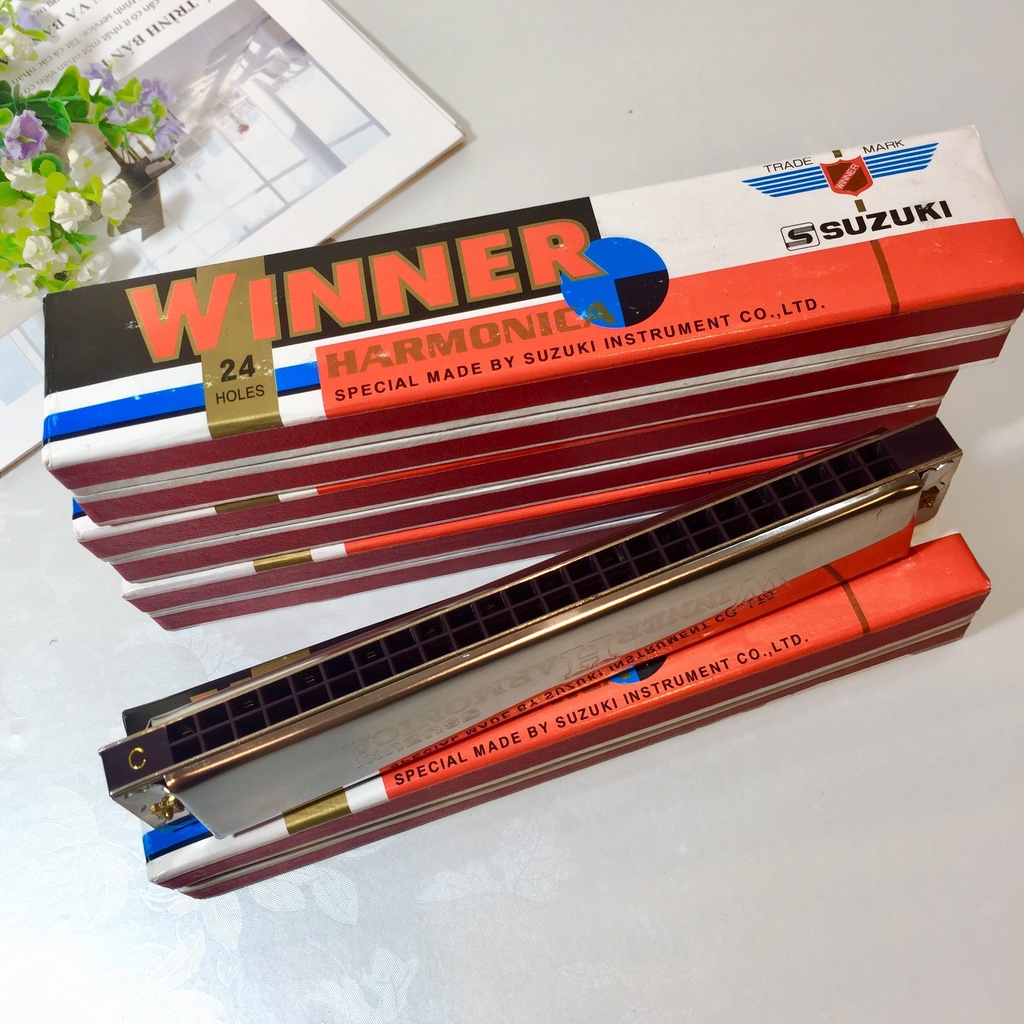 KÈN HARMONICA TREMOLO SUZUKI  WINNER W24,W20,W16