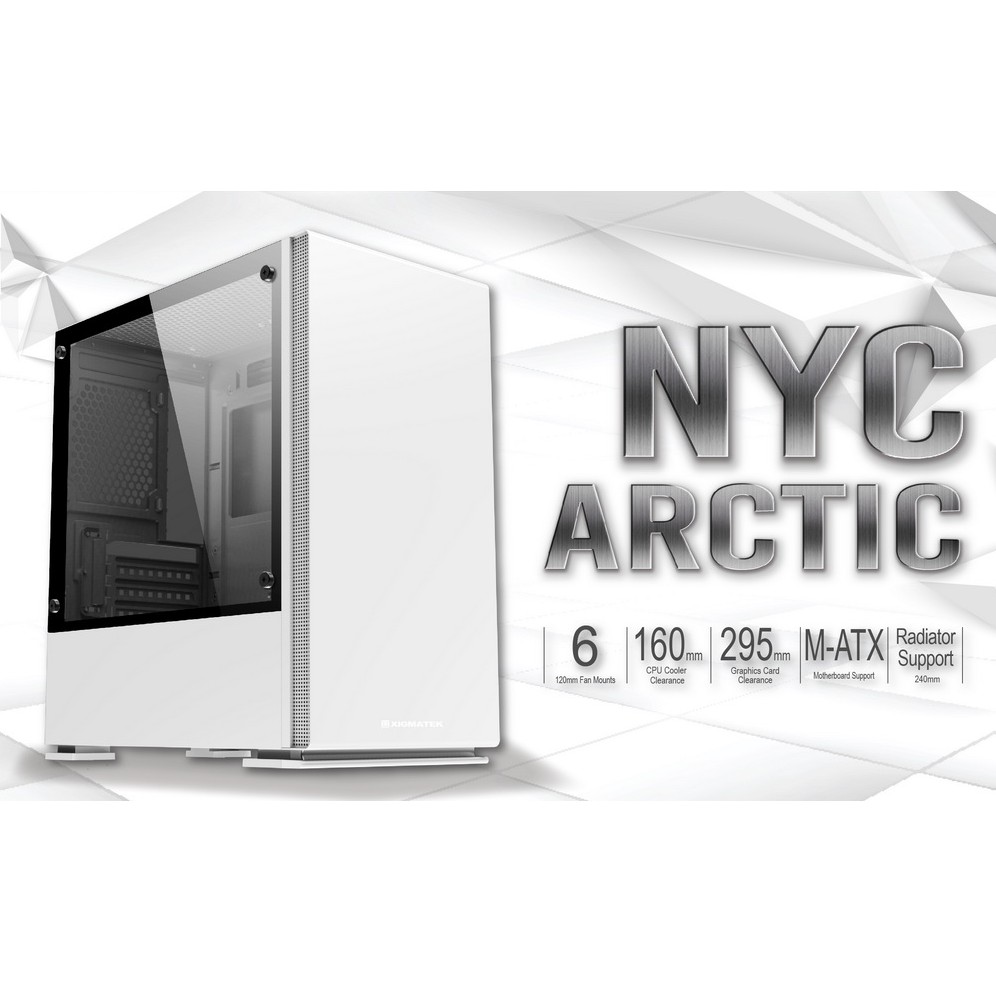 Vỏ case  máy tính XIGMATEK NYC (EN45709) - PREMIUM GAMING M-ATX