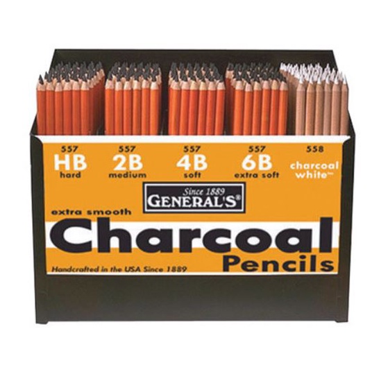 Chì Than Đen (Charcoal) General's 557 series