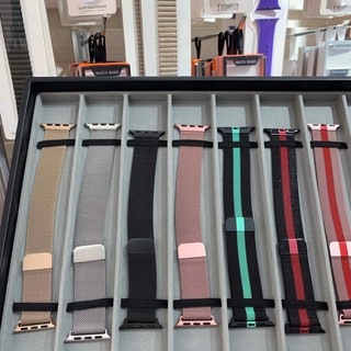 [GIẢM GIÁ] Dây Đeo Apple Watch Milanese Loop 42mm - Dây Đeo Nam Châm iWatch seri 1,2,3 Thép Không Gỉ