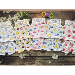 Sét 5 bộ cottong giấy ba lỗ
