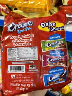 Bánh CreamO Choco Plus Jack&Jill Thái Lan 432g