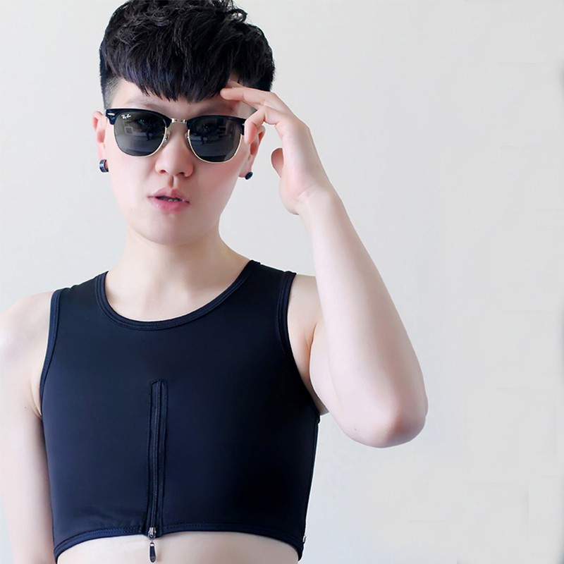 Áo Lót Corset Vải Than Tre Phối Khóa Kéo Thời Trang | BigBuy360 - bigbuy360.vn