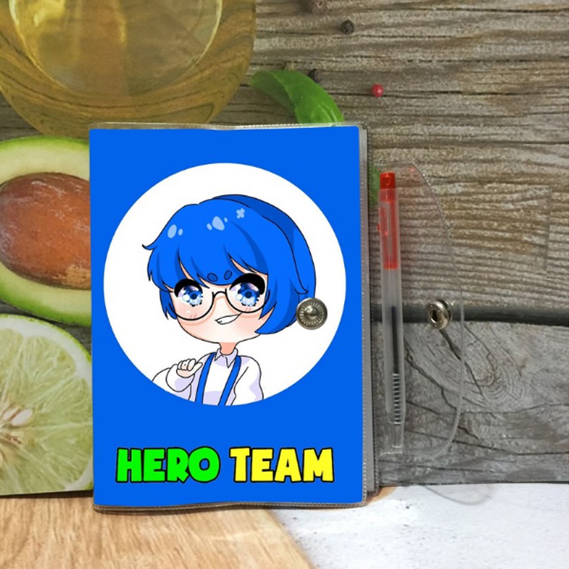 Sổ tay Hero Team (Tặng kèm cây bút viết)