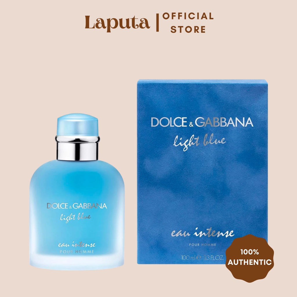 Nước hoa Nam D&G Light Blue Eau Intense Pour Homme, Mẫu thử 5,10ml
