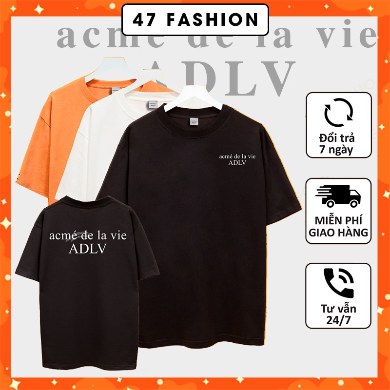 Áo thun ADLV basic nam nữ form rộng oversize áo phông tay lỡ unisex local brand cao cấp