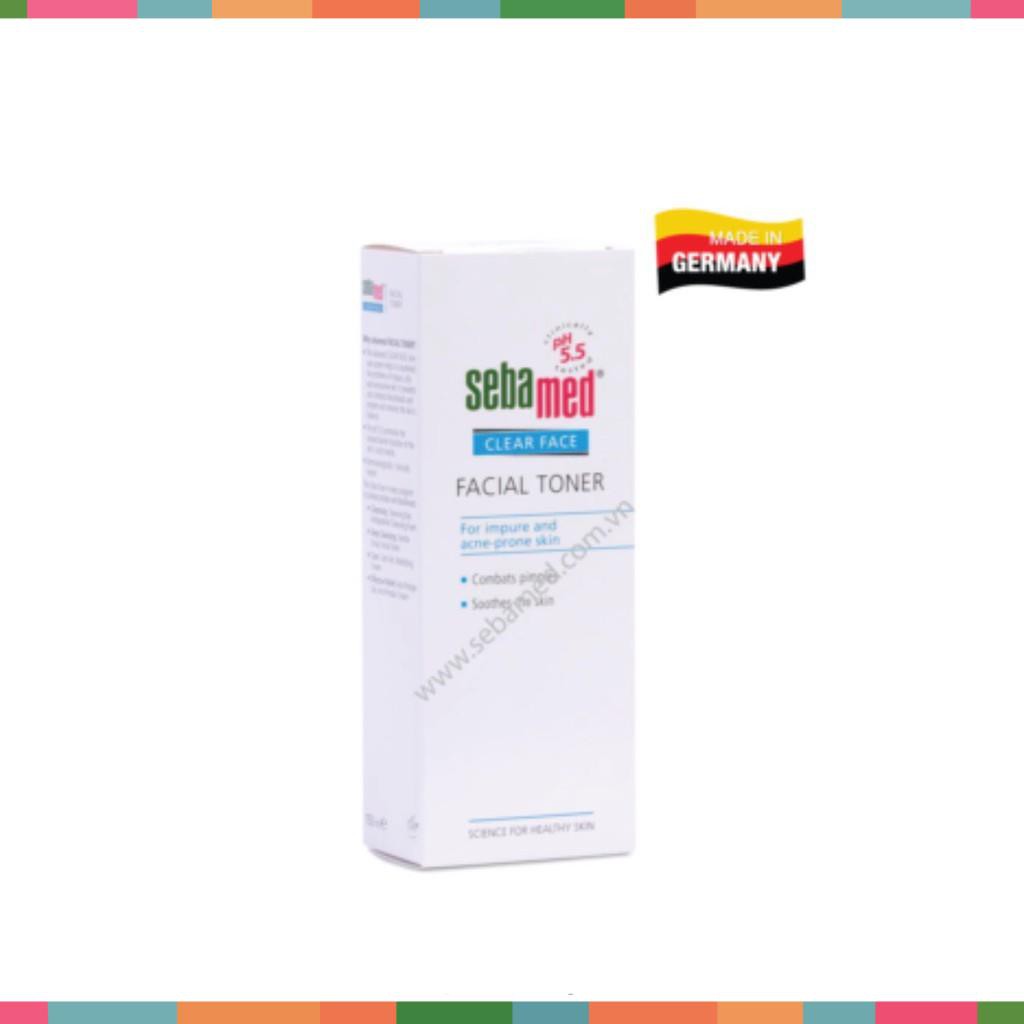 TONER CÂN BẰNG DA VÀ SE KHÍT LỖ CHÂN LÔNG SEBAMED pH5.5 - ĐỨC - 150ML