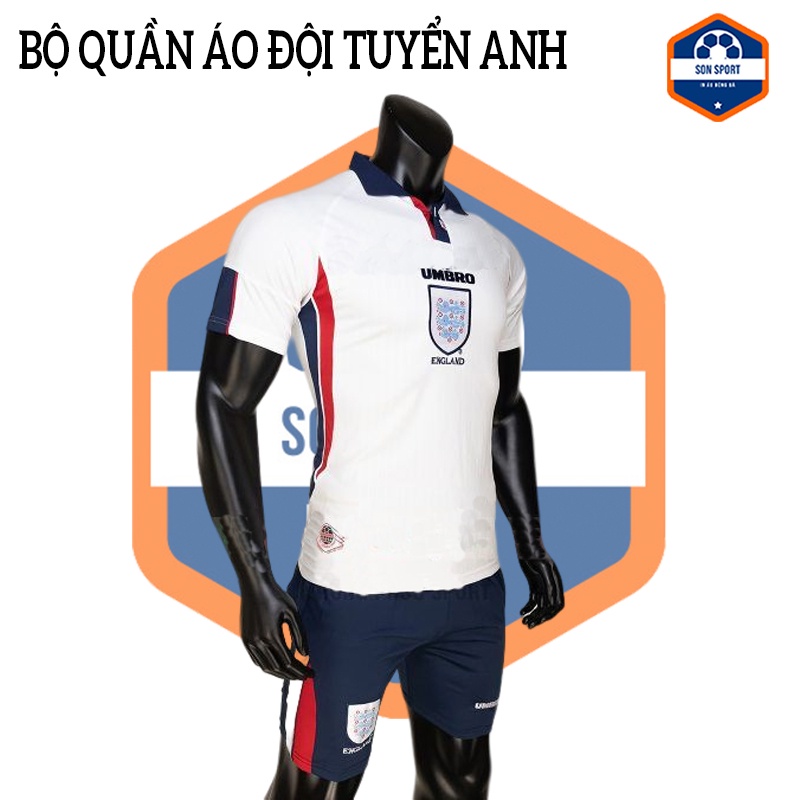 Bộ Quần Áo Đá Bóng Đội Tuyển Anh