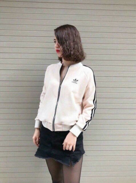 Áo bomber da lộn D.A.S nữ 2 màu