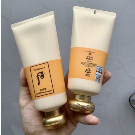 Sữa rửa mặt whoo vàng 40ml _EBISUCOSMETIC