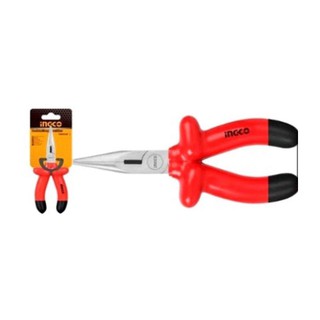 Kìm mũi nhọn mỏ dài cách điện ingco hilnp01200 8inch
