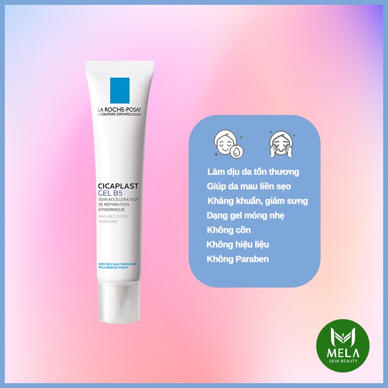 ✅[NỘI ĐỊA PHÁP] Gel B5 La Roche Posay Cicaplas Làm Mờ Sẹo, Phục Hồi &amp; Tái Tạo Da