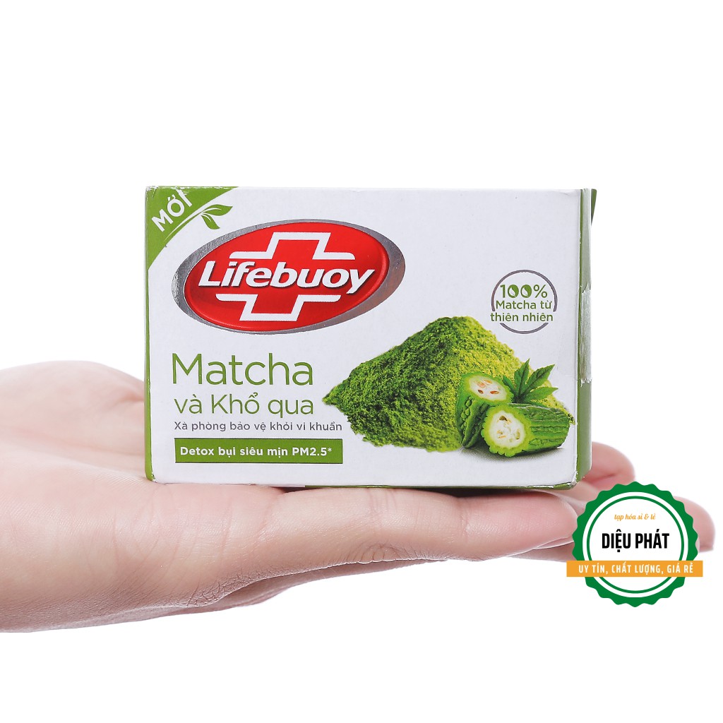 ⚡️ Xà Phòng Bảo Vệ Khỏi Vi Khuẩn Lifebuoy Matcha Và Khổ Qua 90g