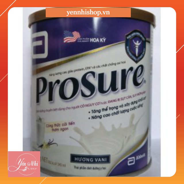 SỮA PROSURE hương vani - 380G