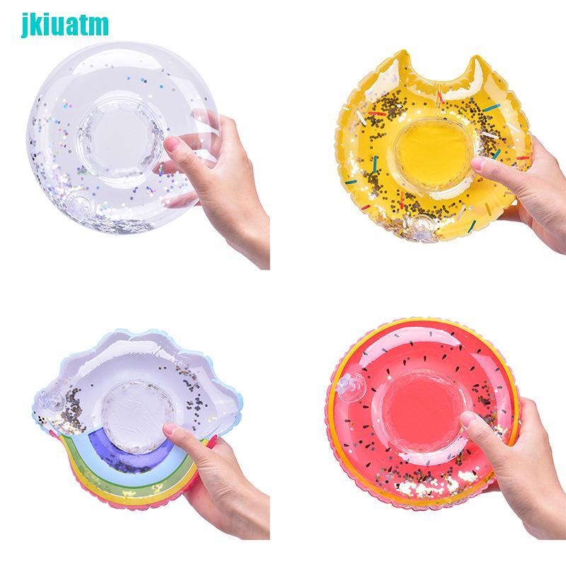 Giá đỡ cốc dạng phao bơm hơi trang trí cho tiệc